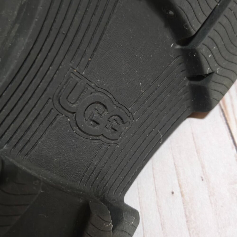 UGG Women's Droplet Rain Boot In Black Color Size 9 - Picture 9 of 9